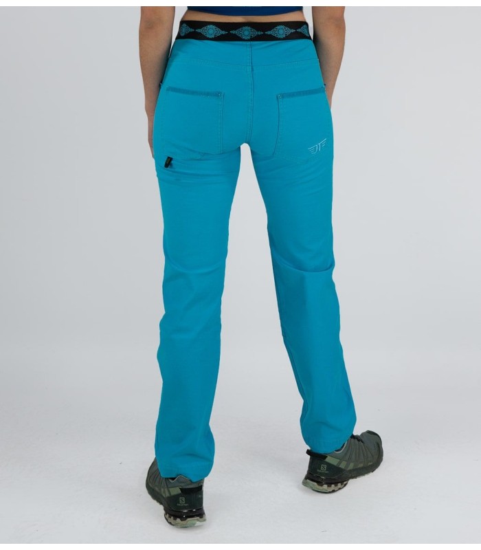 Pantalon Escalade Tarya Turquoise Femme